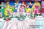 Festa infantil AS PRINCESAS bufet e decoração buffet Aky festa